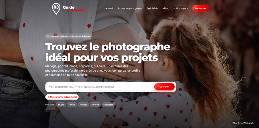 Créez votre fiche gratuite sur le Guide Photo Pro Studio et soyez trouvé par vos futurs clients