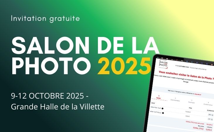 Freebie du mois : votre entrée gratuite au Salon de la Photo à Paris !
