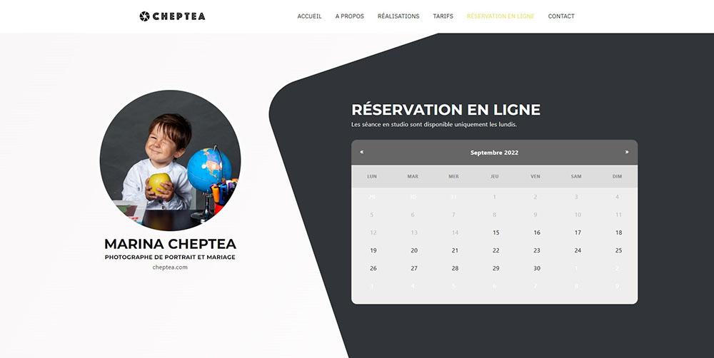 1. Comment configurer les réservations en ligne
